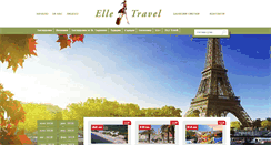 Desktop Screenshot of elletravelvt.com